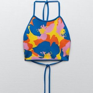 Zara | Floral Halter Top